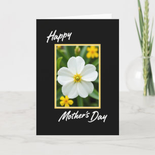 Botanical Floral Pattern Card