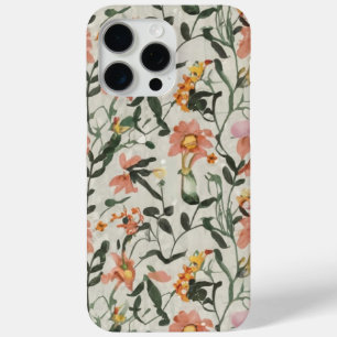 Botanical Floral Pattern  iPhone 15 Pro Max Case