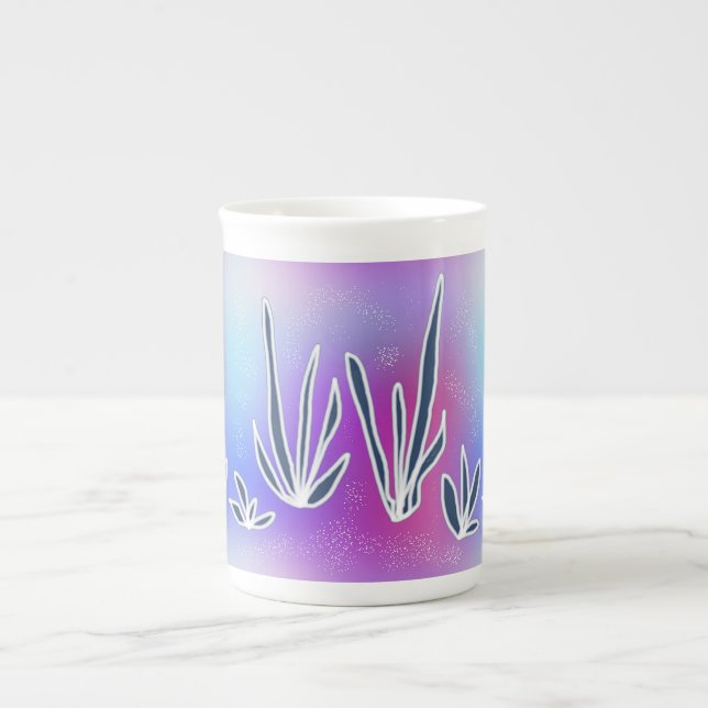 Botanical Florals   Bone China Mug (Front)