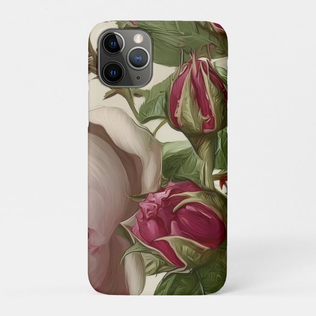 Botanical Flower Design Case-Mate iPhone Case (Back)