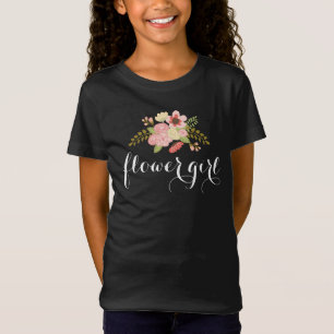 Botanical Flower Girl T-shirt
