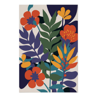 Botanical Flower Poster Nr. 16