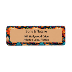 Botanical Foliage Label