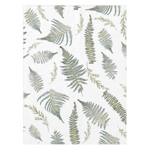 Botanical Forest Ferns 1.0 Tablecloth