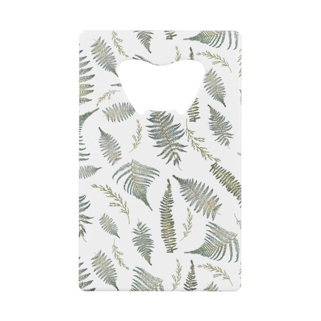 Botanical Forest Ferns Pattern 1.0 (Front)
