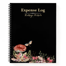 Botanical Forest Office Spiral Notebook