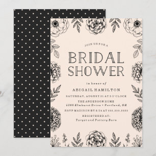 Botanical Garden Bridal Shower Invitation
