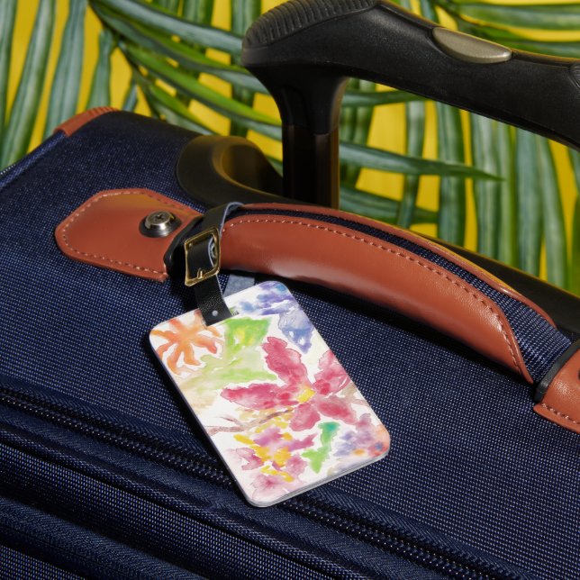 Botanical Garden Luggage Tag (Front Insitu 1)