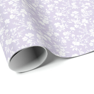 Botanical Garden Neutral - Dusty Lavender Wrapping Paper
