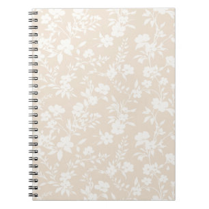 Botanical Garden Neutral - Soft Linen Notebook