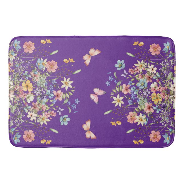 Botanical Garden Party Bathmat (Front)