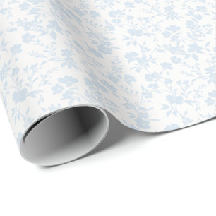 Botanical Garden Powder Blue - Neutral Wrapping Paper