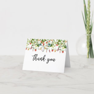 Botanical Garden Thank You Cards