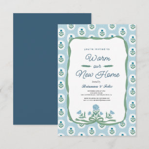 botanical garden Tropical Green Housewarming Party Invitation
