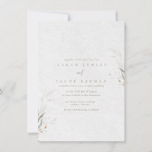 Botanical Garden Wedding Invitation
