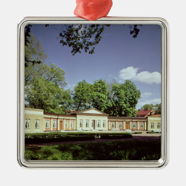 Botanical Gardens Orangery Metal Tree Decoration (Front)