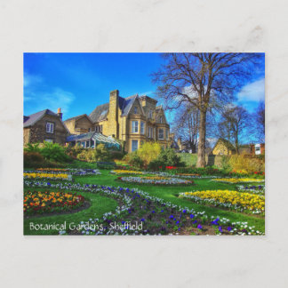 Botanical Gardens, Sheffield Postcard