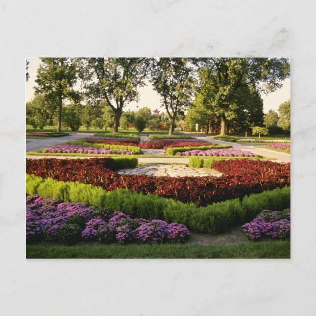 Botanical Gardens, the annuals, Montreal, C Postcard (Front)