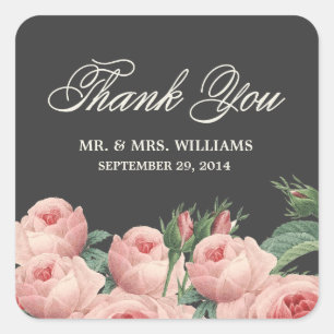 Botanical Glamour   Favour Stickers