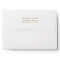 Botanical Gold Greenery Pre-Printed Address 5x7