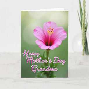 Botanical Grandma Mothers Day Card