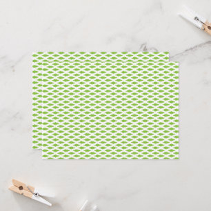 Botanical Green File Folder Set Card