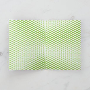 Botanical Green File Folder Set Card