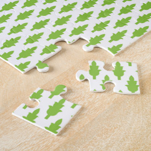 Botanical Green File Folder Set Jigsaw Puzzle
