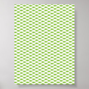 Botanical Green File Folder Set Poster