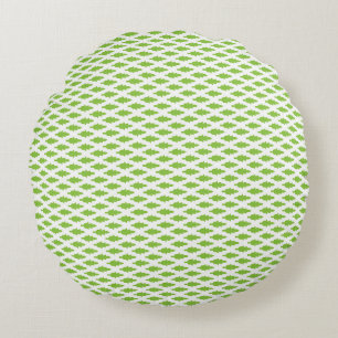 Botanical Green File Folder Set Round Cushion