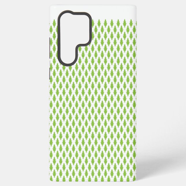 Botanical Green File Folder Set Samsung Galaxy S22 Ultra Case (Back)