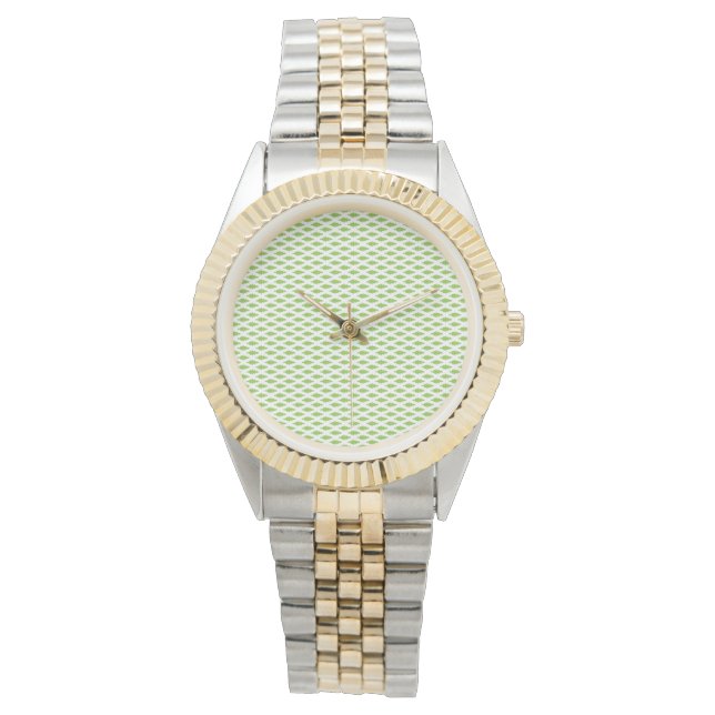 Botanical Green File Folder Set Watch (Front)