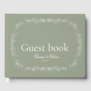 botanical guest book