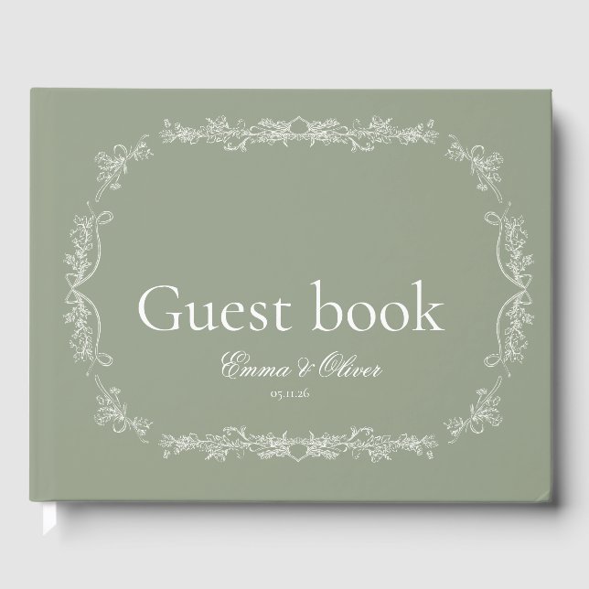 botanical guest book (Front)