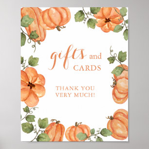Botanical Harvest Gifts and Cards Poster