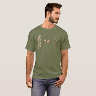 Botanical Harvest Trio – Minimalist Watercolour  T-Shirt