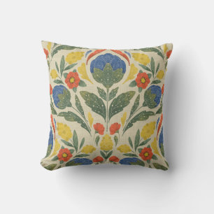 Botanical Heritage Throw Pillow