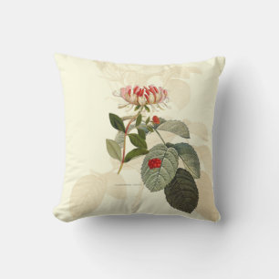 Botanical Honeysuckle Pillow