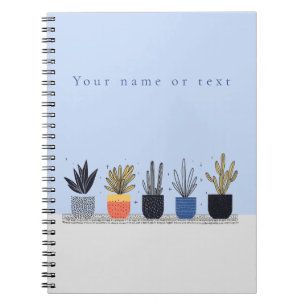Botanical Illustration modern house plants Notebook