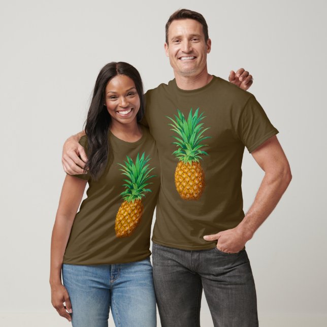 Botanical Illustration of a Ripe Pineapple  T-Shirt (Unisex)