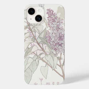 Botanical Illustration of Lilac --  Case-Mate iPhone 14 Case