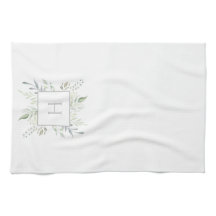 Botanical Initial Monogram