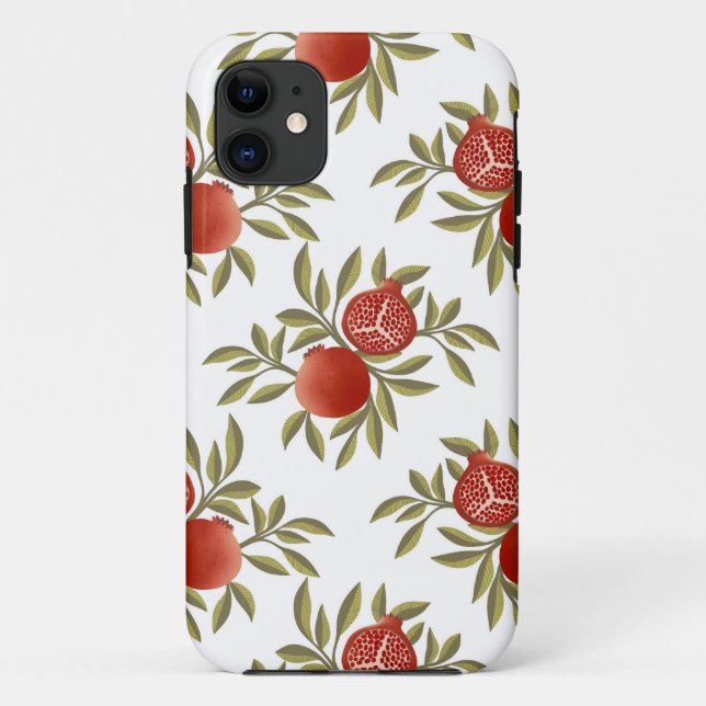 Botanical iPhone 11 Case | Floral Phone Case |  (Back)