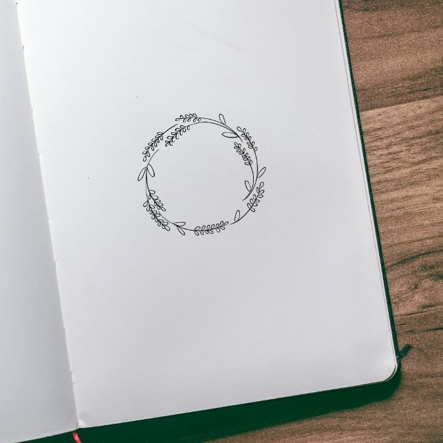  Botanical Journal Rubber Stamp (Creator Uploaded)