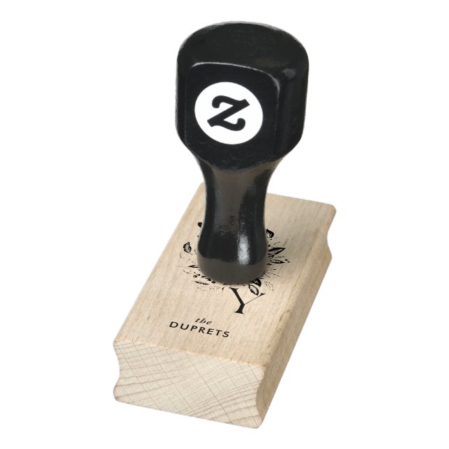 Botanical Joy Rubber Stamp (Stamp)