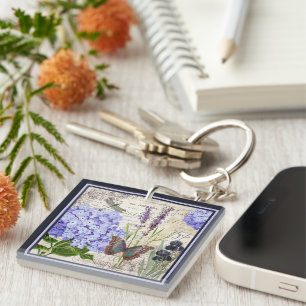 Botanical Key Ring