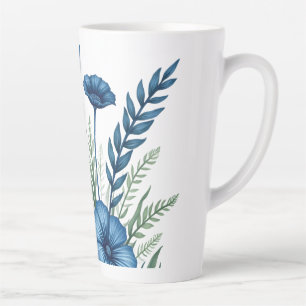 Botanical Latte Mug Stylish Boho Drinkware