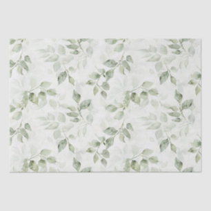 Botanical Leaf Pattern Tissue Paper