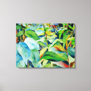 Botanical Leaves Canvas Print 24 x 18