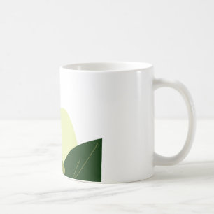  Botanical Minimalist  Leaf Design Classic Mug 